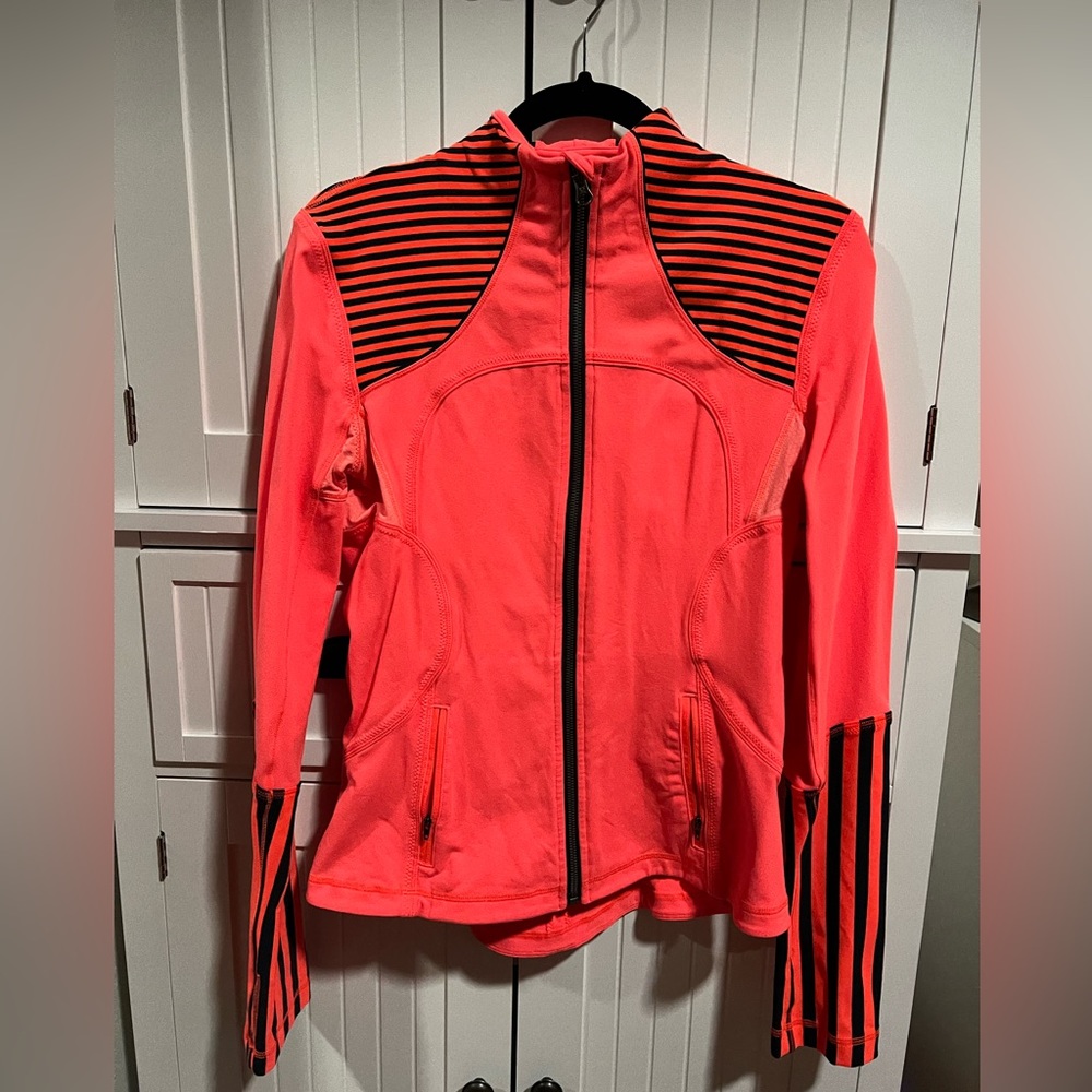 LULULEMON Forme jacket - Orange Navy